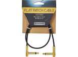 Rockboard Cavo Patch Piatto Oro 45 Cm Piegato - Cavo Patch Piegato