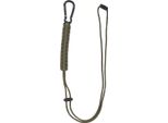 Cordino Paracord Mil-Tec Con Moschettone, Verde Oliva
