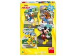 Dino Puzzle Topolino E Amici In Città 4X54 Pezzi