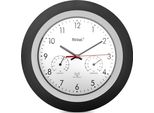 Mebus 19449 Orologio Da Parete Radiocomandato Con Termoigrometro.