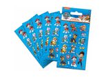 Paw Patrol 6 Foglietti Adesivi Blu