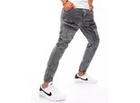 Dstreet Uomo Odo Grigio Scuro Tasca Jeans 36