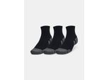 Calzini Ua Performance In Cotone 3P Qtr-Blk