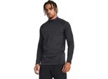 Maglietta Under Armour Cg Armour Twist Mock Langarm Grau Xs Mann Grau Xs