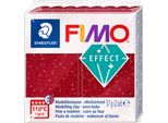 Fimo 8010-202 Argilla Da Modellare Fimo Effect, Rosso Galassia, 57 G