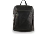 Zaino Firenze In Pelle Zaino Città Nero OTF610S