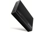 Axagon Axagon EE35-GTR USB-C 5Gbps - Sata 6G, 3,5 Ribbed Box Black - Custodia Usb Typ C Per Hdd 3,5