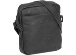 Mustang Pelle Borsa A Tracolla Valencia Sion Shoulder Bag Black Nero