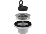 Alcadrain Ablaufventil FüR Waschbecken 5/4" Mit Einem Edelstahlgitter DN63"