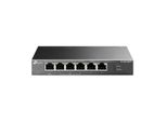 TP-LINK Switch Desktop Gigabit A 6 Porte Con 3 Porte Poe+ E 1 Porta Poe++ - Switch - 1 Gbps
