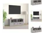 Vidaxl Mobile Tv Grigio Sonoma 100X35X40 Cm In Legno - Mobili Tv