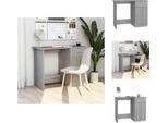 Vidaxl Scrivania Grigio Sonoma 100X50X76 Cm In Legno - Scrivanie