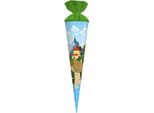 Cono Scuola Goldbuch My Game 70 Cm Design Pixel Con Chiusura In Feltro