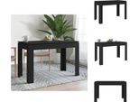 Vidaxl Tavolo Da Pranzo Nero 120X60X76 Cm In Legno - Tavoli Da Pranzo