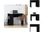 Vidaxl Scrivania Nera 100X55X75 Cm In Legno - Scrivanie