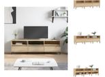 Mobile Tv Vidaxl Rovere Sonoma 150X30X44,5 Cm Materiale A Base Di Legno - Mobili Tv