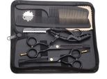 Inf Set Da Barbiere Per Taglio Capelli - Forbici, Pettini, Coltello Da Barbiere