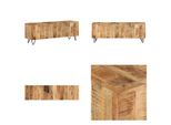 Vidaxl Mobile Tv 110X30X40 Cm In Legno Massiccio Di Mango - Mobile Tv - Mobile Tv - Mobile In Legno - Scaffale Tv