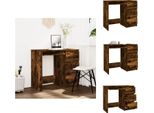 Vidaxl Scrivania Rovere Affumicato 90X45X76 Cm Materiale A Base Di Legno - Scrivanie