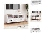 Mobile Tv Vidaxl Bianco 102X35X50 Cm In Legno - Mobili Tv
