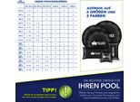 Tillvex® Cuscino Per Piscina Invernale Xxl 500Cm Rotondo Nero | Cuscino D'aria Incl. Kit Di Riparazione | Cuscino Invernale Con Valvola Di Sicurezza | Cuscino Per Piscina Cuscino Di Copertura Per Piscina Doppia Cucitura