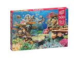 Cherry Pazzi Puzzle Della Barriera Corallina 500 Pezzi