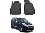 2008-2021 Fiat Fiorino Qubo Tappetini Tpe Nero 2 Pz