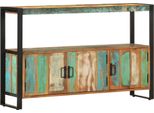 The Living Store Credenza 120X30X75 Cm Altholz Massiv