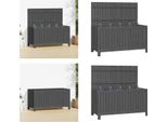 Vidaxl Cassapanca Da Giardino Grigia 121X55X64 Cm In Legno Di Pino Massiccio - Cassapanca Da Giardino - Cassapanca Da Giardino - Cassetta Da Giardino - Cassetta Da Giardino