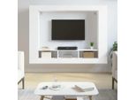 Vidaxl Mobile Tv Bianco 152X22X113 Cm In Legno - Mobile Tv - Mobile Tv - Porta Tv - Mobile Hifi