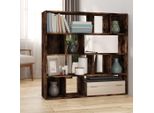 Libreria/Divisorio The Living Store In Rovere Fumé 105X24X102 Cm