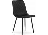 Sedia Turin - Velluto Nero X 1