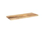 Syfax™ Piano Tavolo 80X40X2,5 Cm Rettangolare Legno Massello Di Faggio