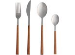 Set Di Posate Jublie 24 Pezzi In Acciaio Inox Color Argento.