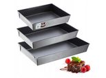 Teglia Da Forno Kadax Teglia Per Torte Xxl Set Di 3 Teglie Per Torte