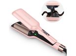 Ferro Ondulante A Sirena Per Capelli, Rivestimento In Ceramica, Con 4 Impostazioni Di Temperatura (140℃, 170℃, 200℃, 230) Ondulazione Istantanea