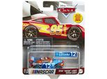 Ryan Inside Laney - Auto Da Corsa - Blinkr 12, Gara Nascar, Pressofusione Disney Mattel Cars, 8 Cm