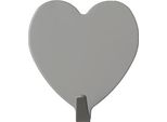 Inf Confezione Da 6 Ganci Autoadesivi, Ganci Da Parete Resistenti Per Cucina, Bagno, Porta Grigio