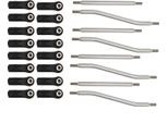 Rc Steering Link, Rc Steering Linkage, Rc Steering Rod End, Steering Rod Per Axial, Steering Rod In Acciaio Inox, Rc Steering Tie Rod