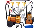 Rosfix Set Strong Blue Storm SBS03 – Spruzzatore Di Vernice Airless 3500W, 22Mpa, 18L/Min, Tubo Da 8M, Filtro, Ugelli