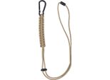 Cordino Paracord Mil-Tec Con Moschettone, Coyote
