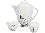 Set Da Tè Da Giardino (Teiera, Lattiera, Zuccheriera)