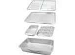 Set Da Forno Impilabile In Alluminio Riciclato Masterclass - 5 Pz