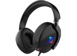 Cuffie Da Gioco Per PS4 PS5 Pc Con 3D Surround Sound Headset Con Cuffie Microfono Cancellazione Del Rumore Luci Rgb Per Gamer, 21*20*6Cm, Nero