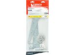 Timco - Coppia Di Cerniere Scotch Tee - Zincate A Caldo (Dimensioni 25,4 Cm - 1 Pezzo Ciascuna)