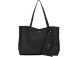 Guess Shopper In Pelle Finta Brenton Tote Nero