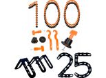 Sistema Di Livellamento Delle Piastrelle Set 100 Clip 25 Angoli Strumento Per La Posa Delle Piastrelle