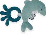 Kaloo Teether Dolphin - Giocattolo Da Dentizione In Silicone Per Bambini Con Peluche