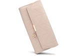 Portafoglio Lungo Da Donna, Portafoglio Grande Da Donna Con 9 Scomparti Per Carte Di Credito Portafoglio Lungo Grande Con Tasca Per Monete Con Cerniera E Molti Scomparti