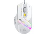 PG1 Mouse Da Gioco Con Cavo, 12800 Dpi Alta Precisione, 6 Pulsanti Programmabili, Retroilluminazione Rgb Traspirante Cavo Ergonomico Per Mouse Pc